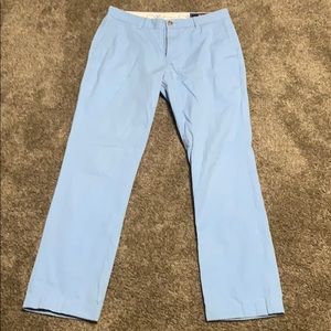 32”x33” Vineyard Vines Baby Blue Pants